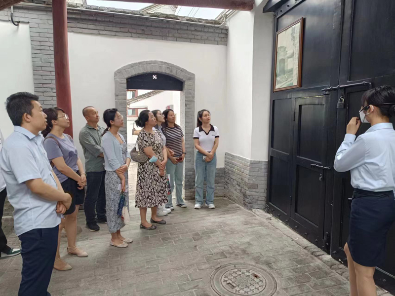 悟思想 善作為 ——院第三黨支部、電子巖土黨支部赴 “西安八路軍辦事處紀念館”開展主題黨日活動